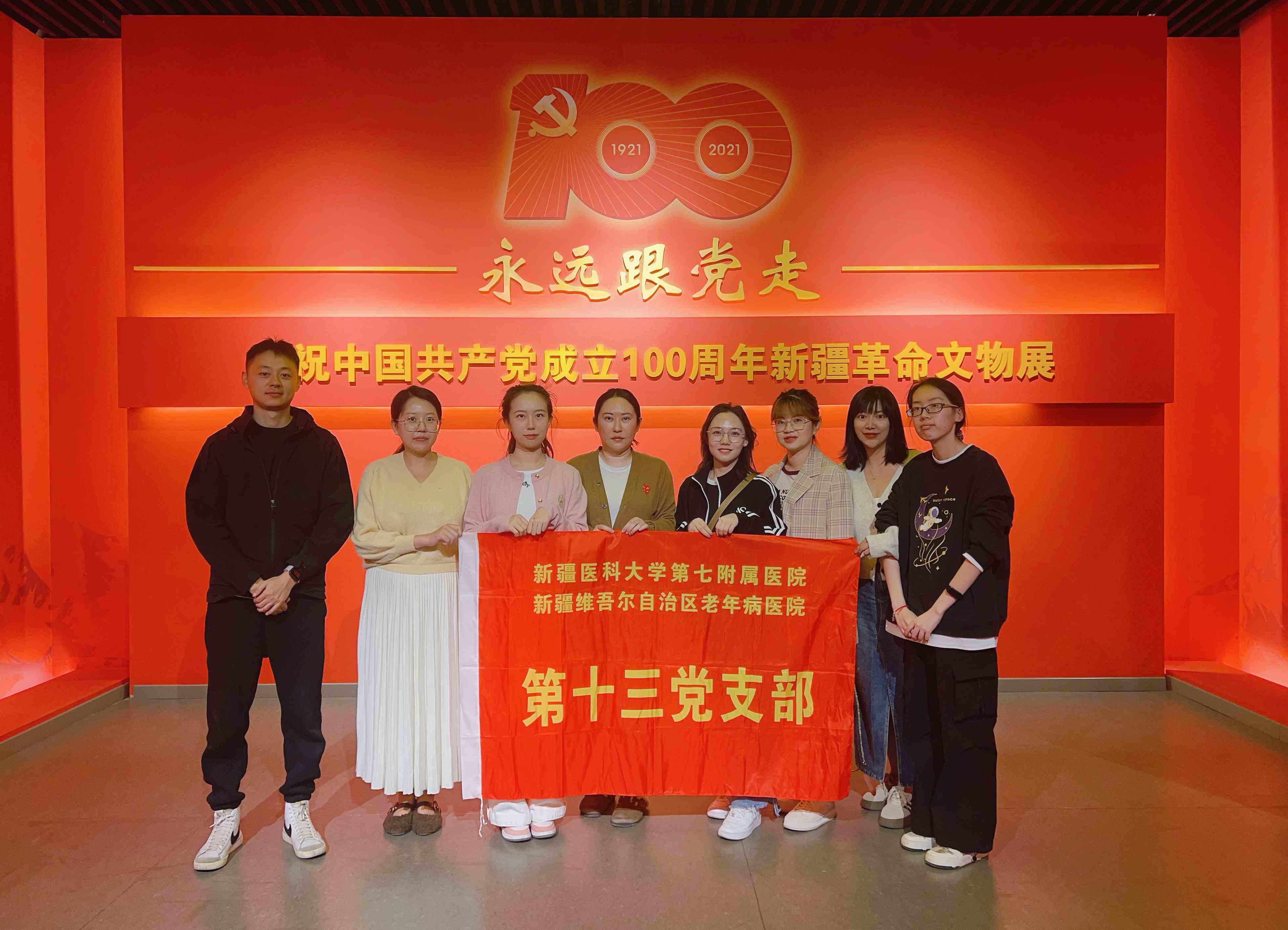 我院第十三黨支部赴新疆維吾爾自治區(qū)博物館參觀學(xué)習(xí)