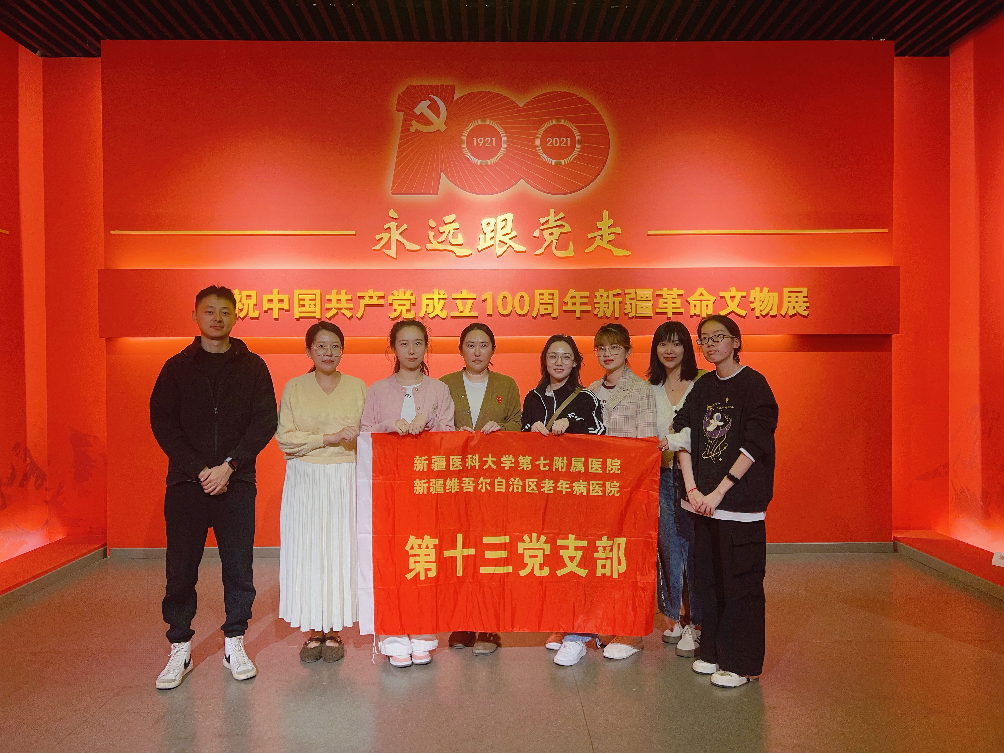 我院第十三黨支部赴新疆維吾爾自治區博物館參觀學習