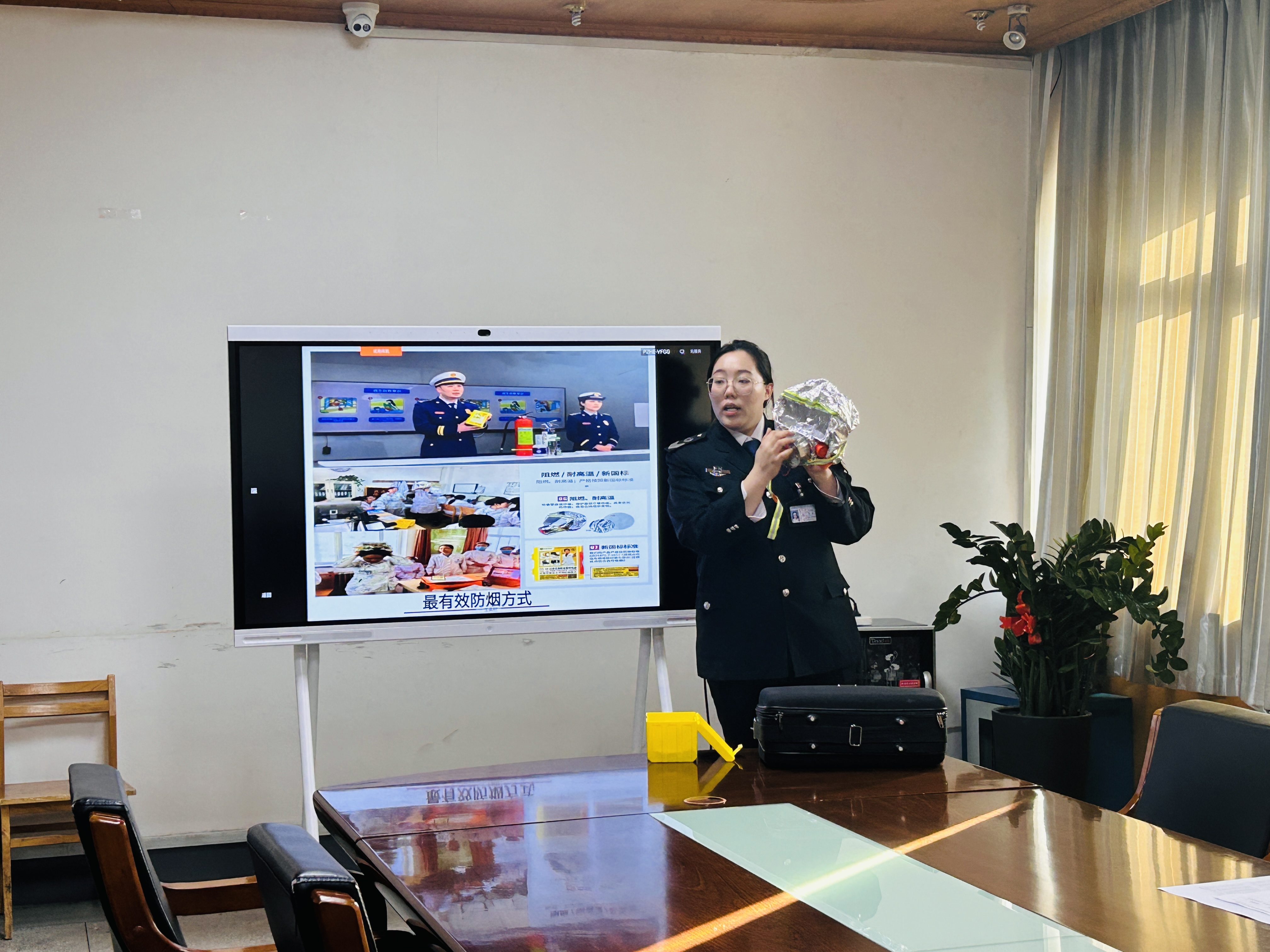 新疆醫科大學第七附屬醫院開展機關職能科室消防培訓活動
