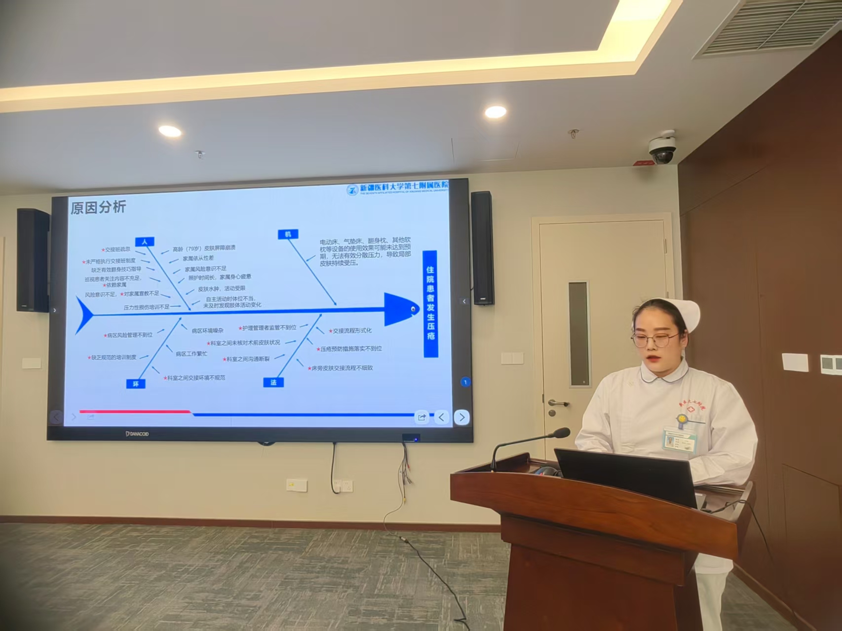 以案為鑒，筑牢護理安全防線——我院組織召開第一季度護理不良事件警示案例分享會