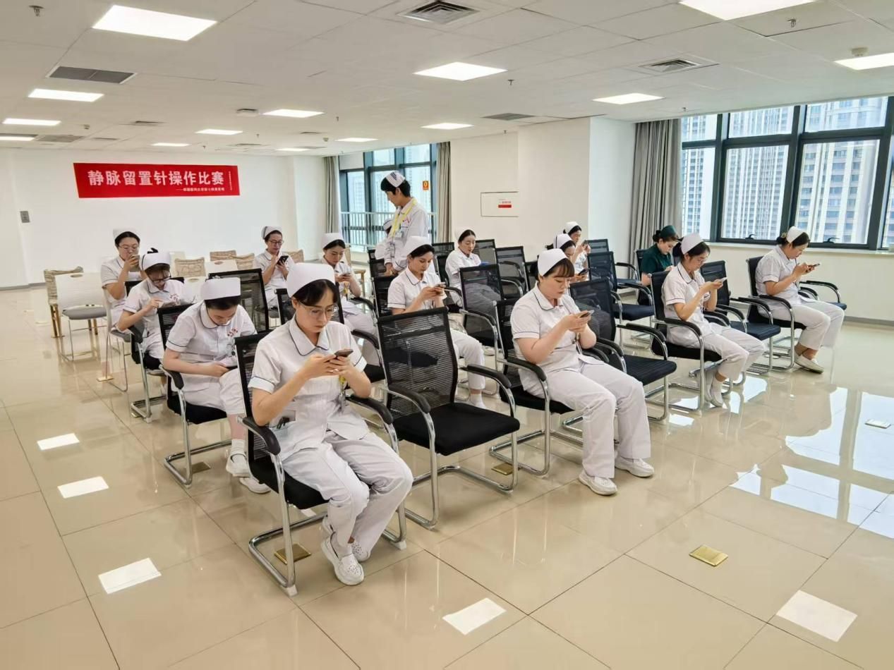 以賽促學強技能 以學促干護健康——我院成功舉辦第五屆靜脈留置針操作技能比賽